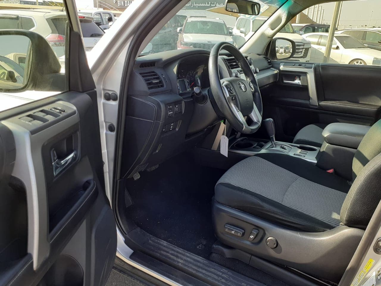 The interior vehicle with the