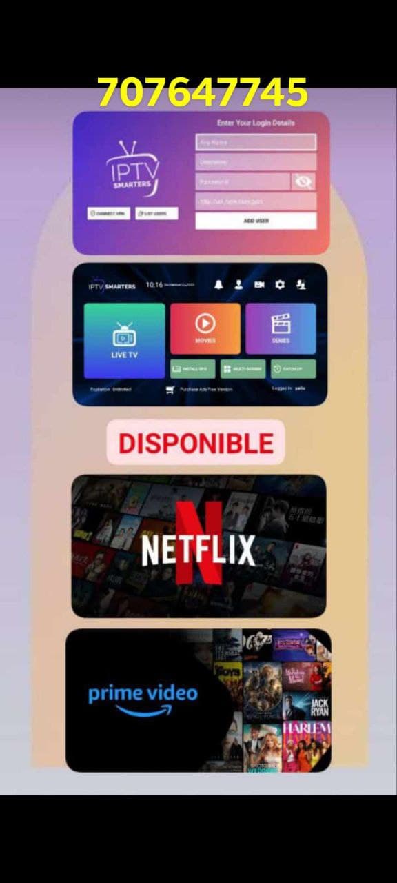 🔱 le N°1 sur TELEGRAM
🙊 ZERO Anarque
Nos abonnements sur les services de STREAMING sont UNIQUE