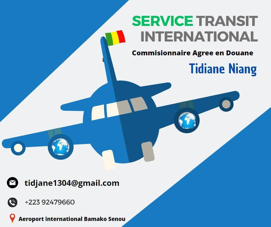 Pour tout vos besoins de transit n’hésitez pas à contacter le +223
Fiabilité-sûreté-rapidité (le t