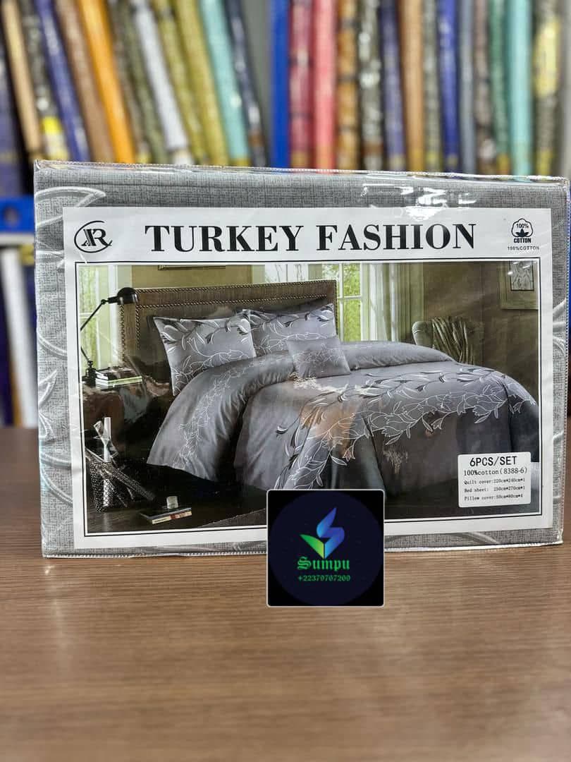 Nouvel arrivage des draps de 6 pièces
deux draps et quatre oreillers