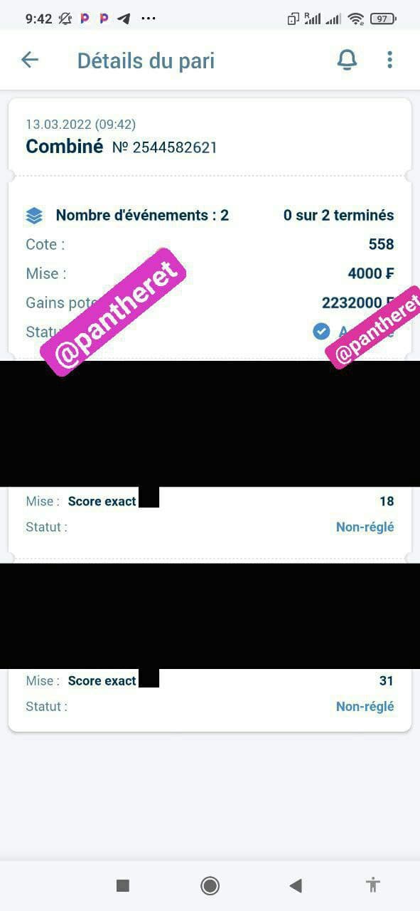 Coupon de cote de 558 de posté dans le canal, ne ratez pas ça c'est gratuit rejoignez ici👇