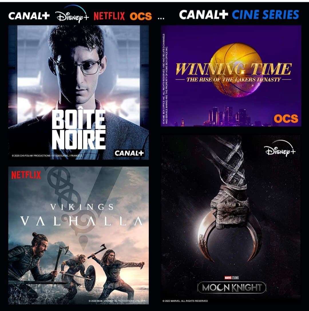 🎬 CANAL+, DISNEY+, NETFLIX, OCS, STARZPLAY, CINE+ .. tous présents dans une seule offre à un prix e