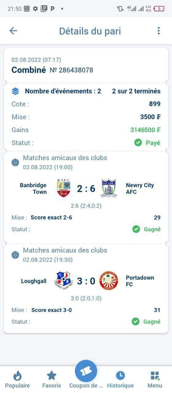 Côte 899 validée✅✅
Pour le coupon du jour écrivez moi ici pour réserver vos places.
NB: CELUI QU