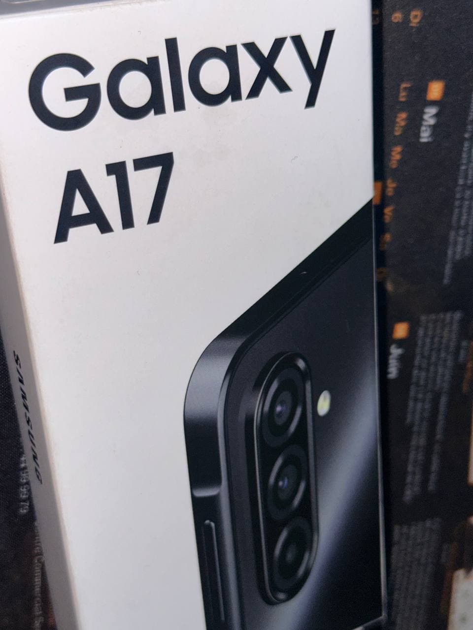 Samsung A17 scellé en carton
À vendre 100mill chap chap. ⚡️⚡️✨
128go 4Go Ram