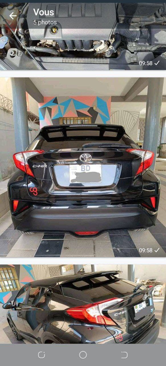 Toyota CHR
Année 2018
Boite automatique
Full option
Options au volant
Écran caméra recul
Intérieur t