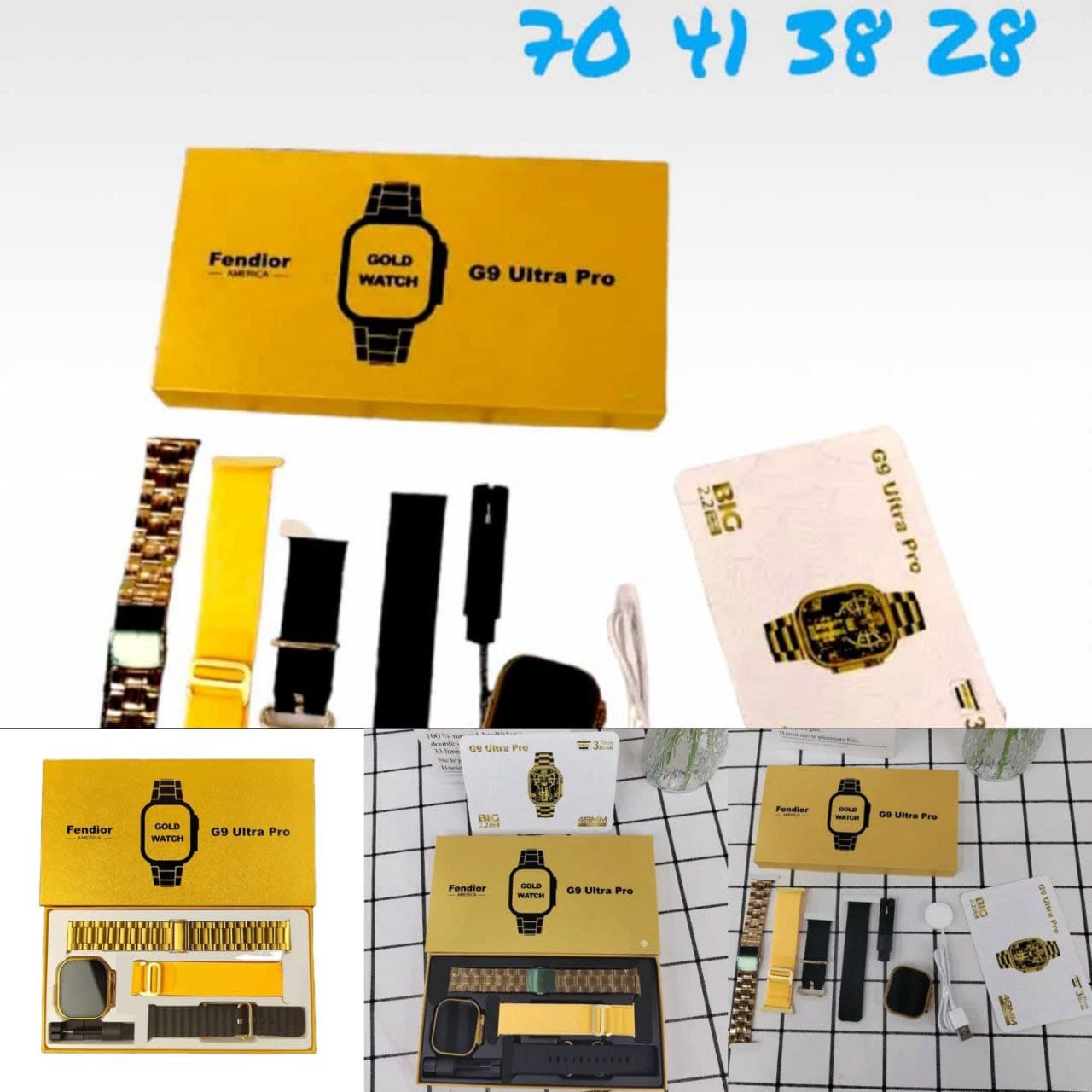 G9 ULTRA PRO EN PROMO 15.000 FCFA AU LIEU DE 25.000 FCFA
1. 💎 ed**: Un écran Super Amoled de h