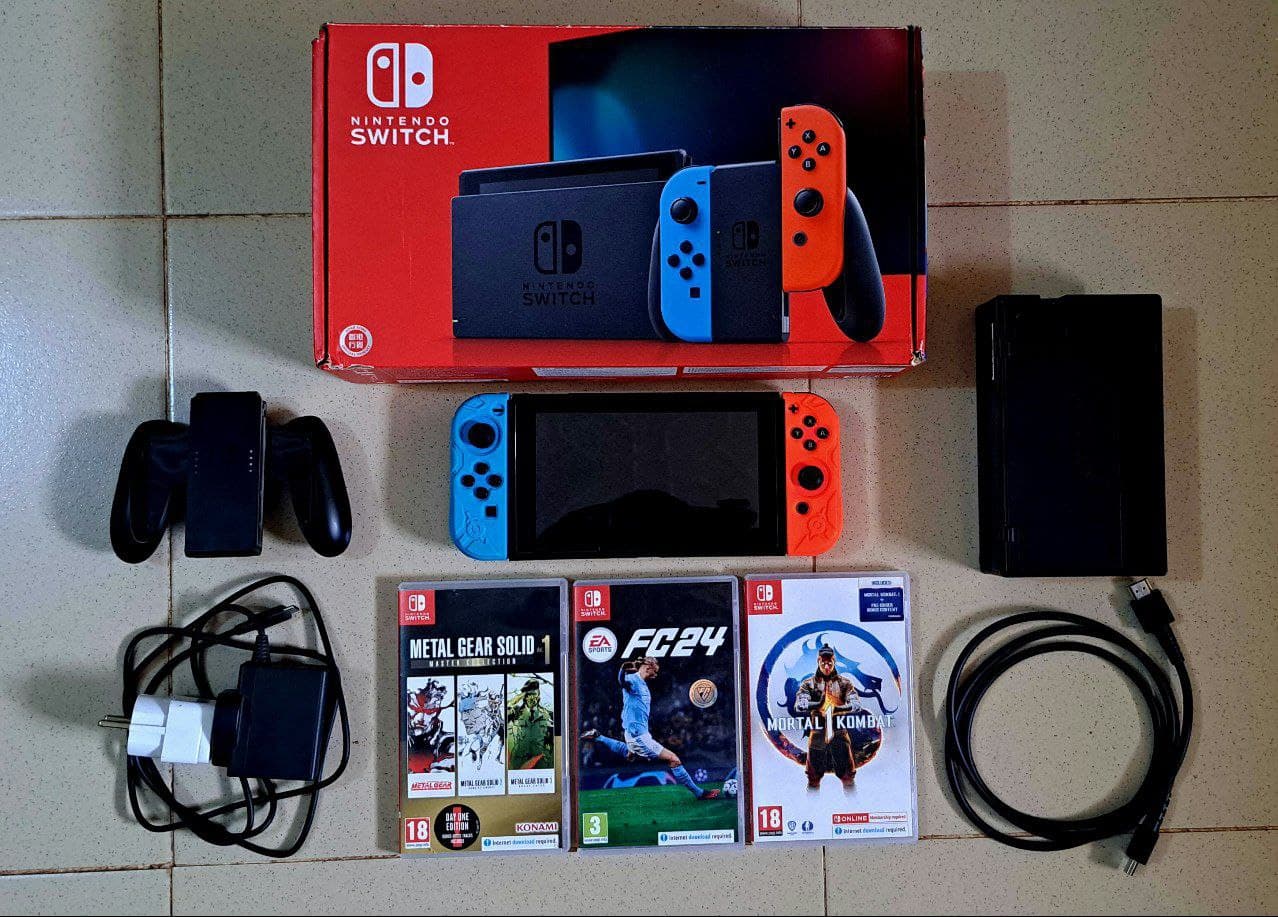 Nintendo switch console bundle