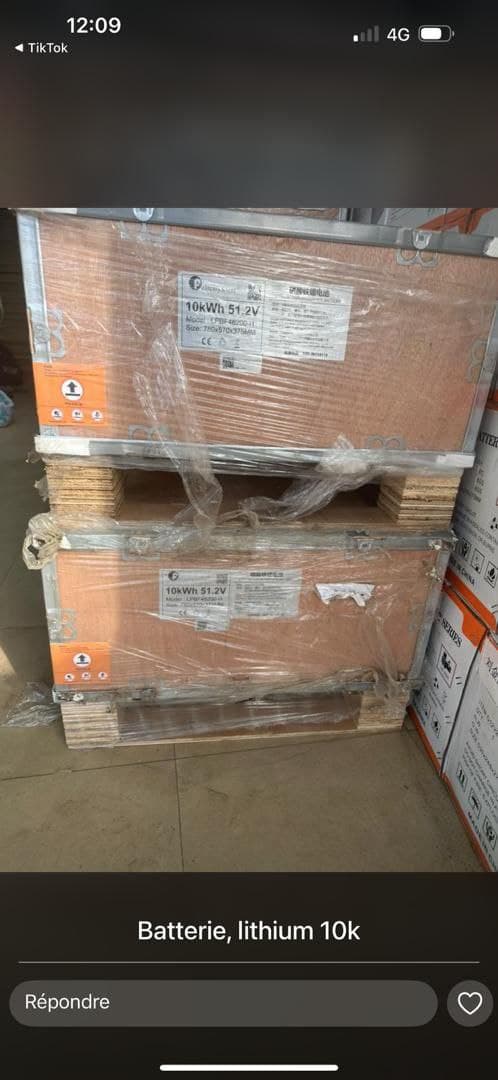 Nouveau arrivage des panneaux de( 575 ,520,100 etc ...) et des batteries ( 17.5kwh ,15kwh,10kwh,5kwh