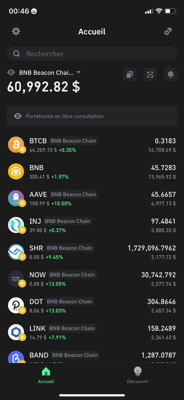 Tu veux avoir ça sur ton trust wallet alors intègre mon groupe télégramme :