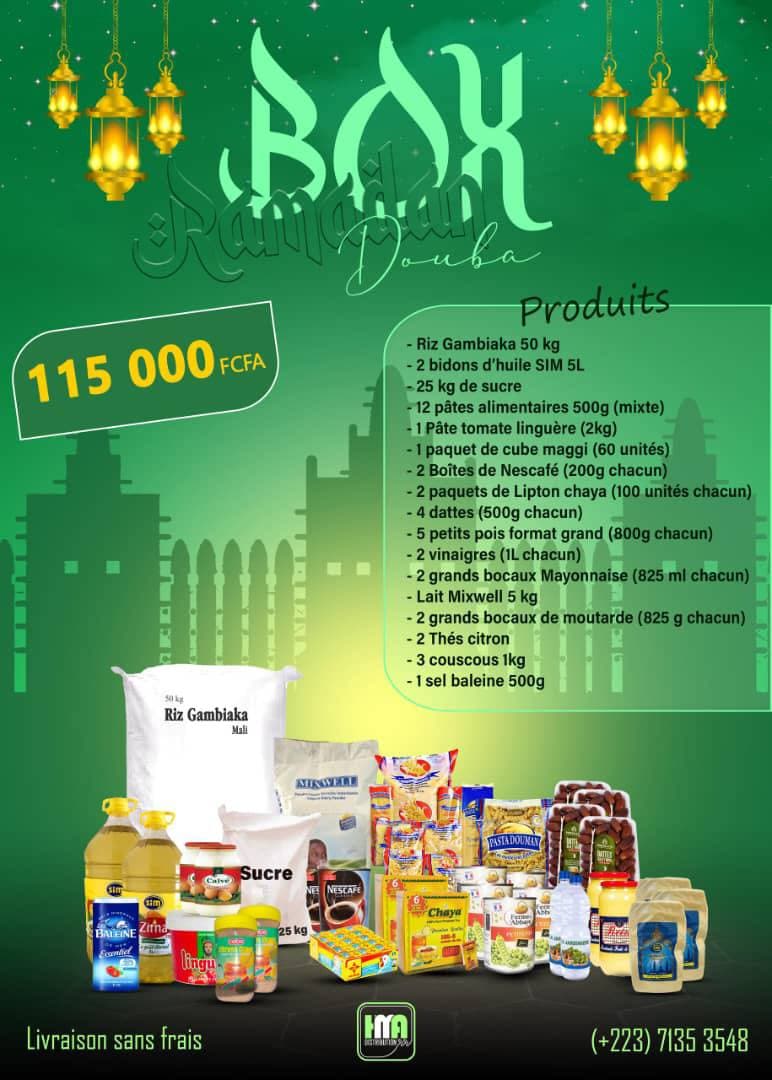 Poster advertising food product