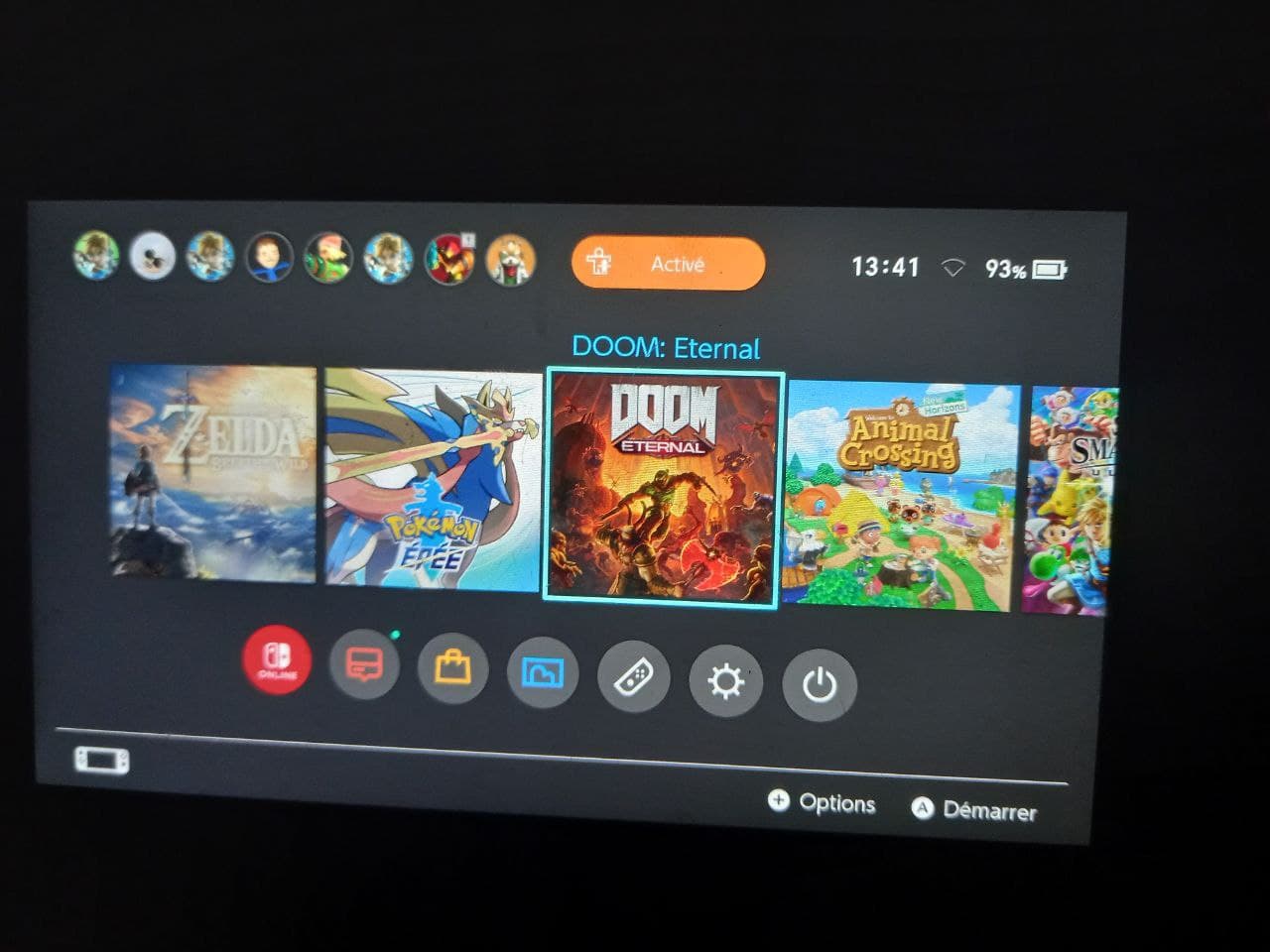 Salut j'ai une switch lite à troquer contre une switch version tablette